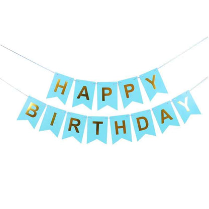 NEW Happy Birthday Banner 1 Set English Alphabet