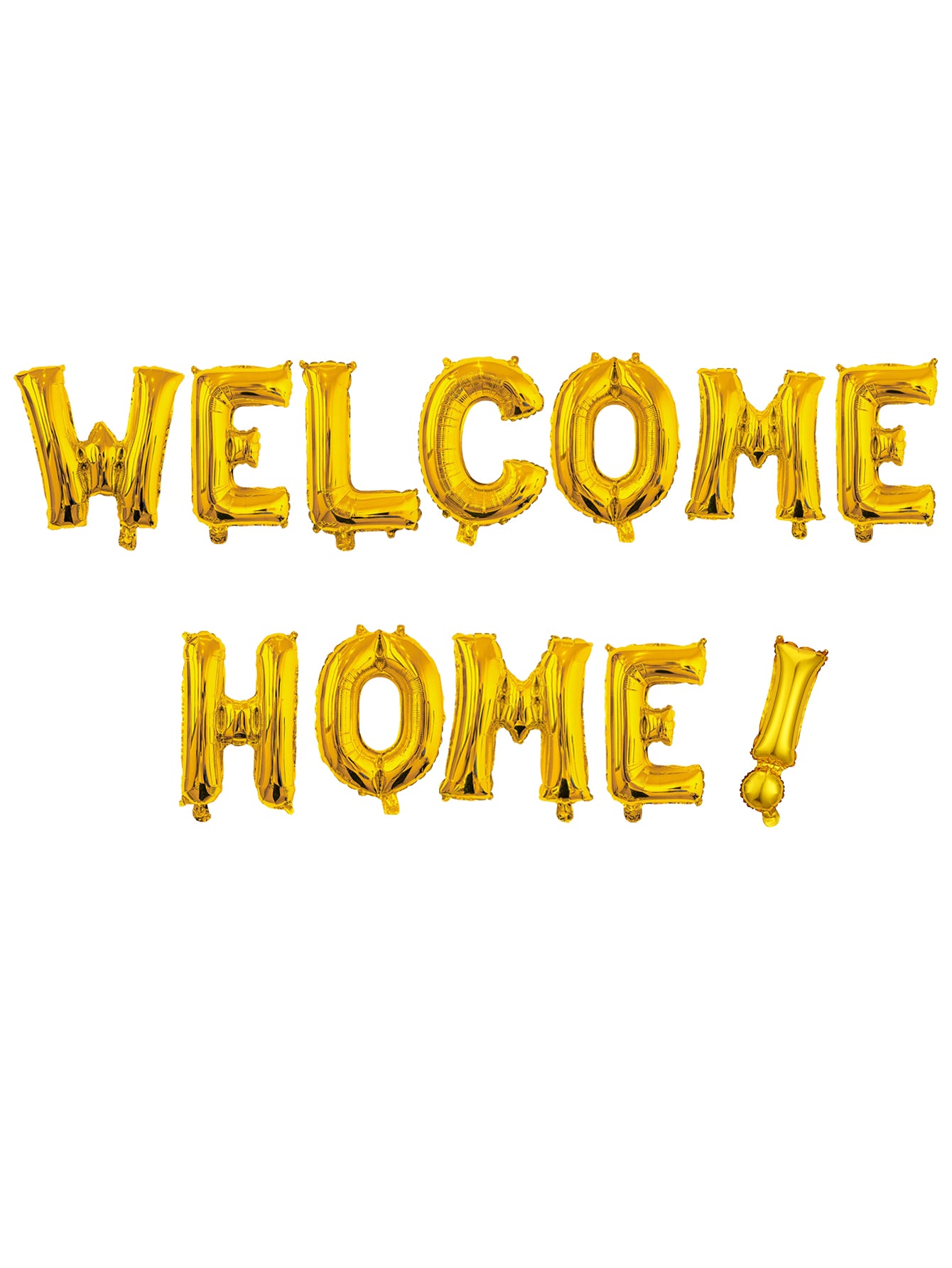 16 Inch Welcome Home  Letter  foil Balloons