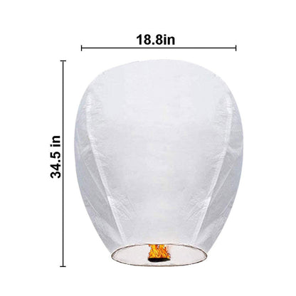 5 Pcs Flying Lanterns ( 5PCS)