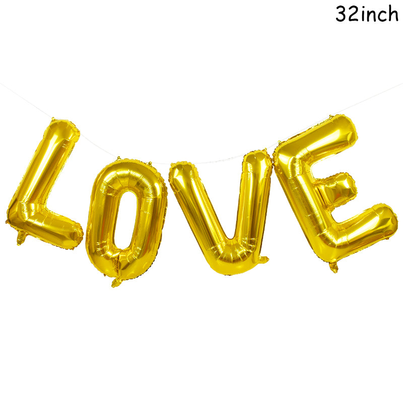 Beide To Be Love  Bride  Foil Balloons Wedding Decoration