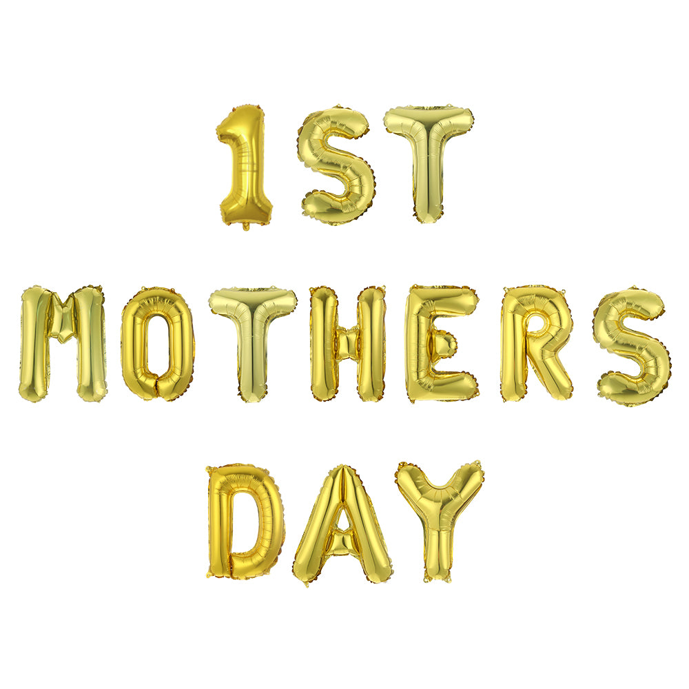 16inch Letter Happy Mothers Day foil Balloons