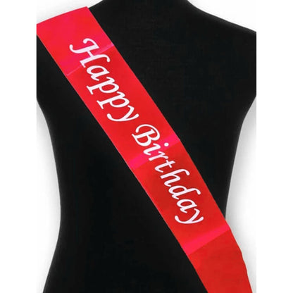 1pc Happy Birthday shoulder strap