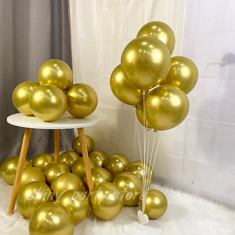 25/50 Metallic Ballon Birthday for Party