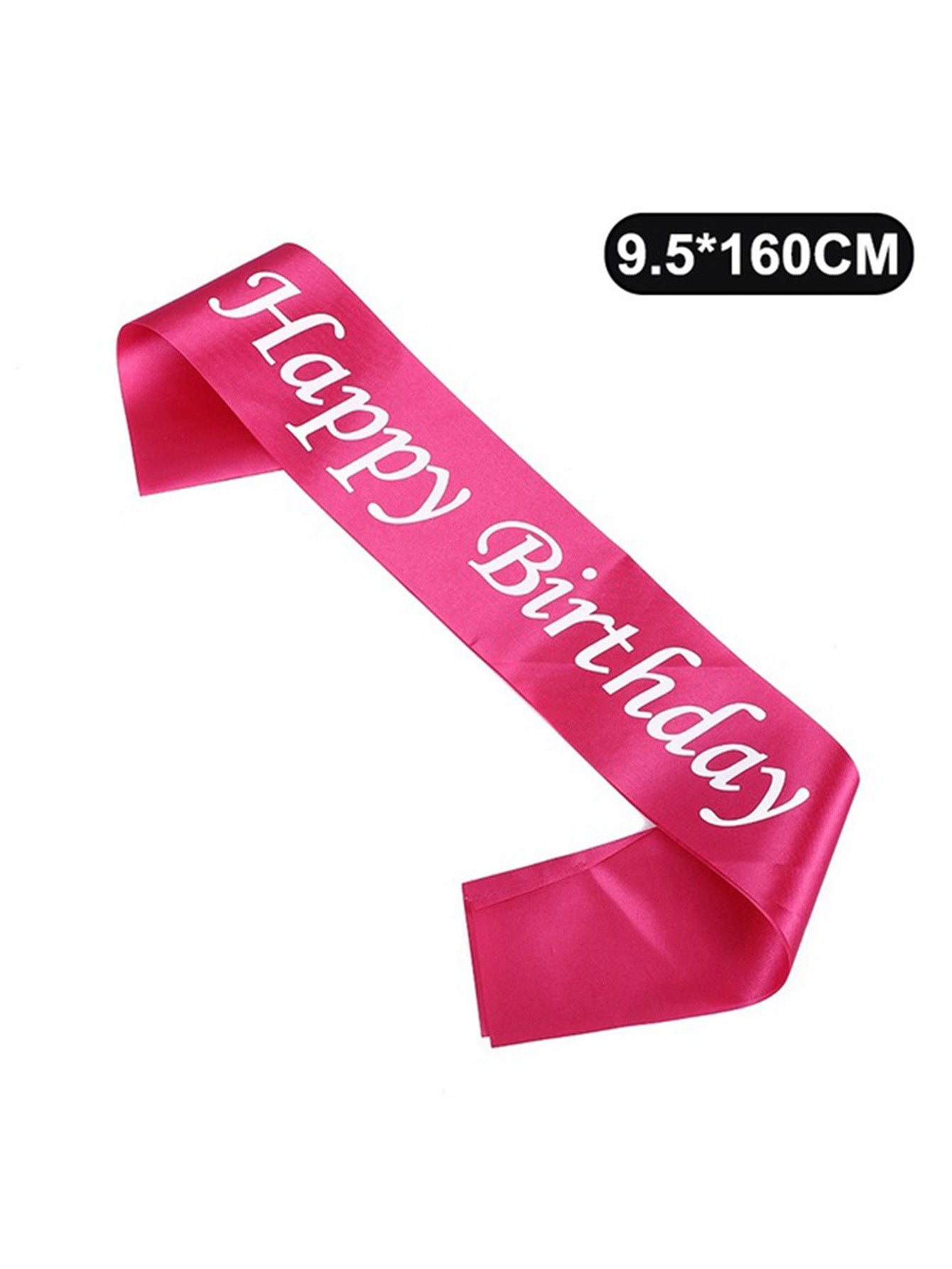 1pc Happy Birthday shoulder strap