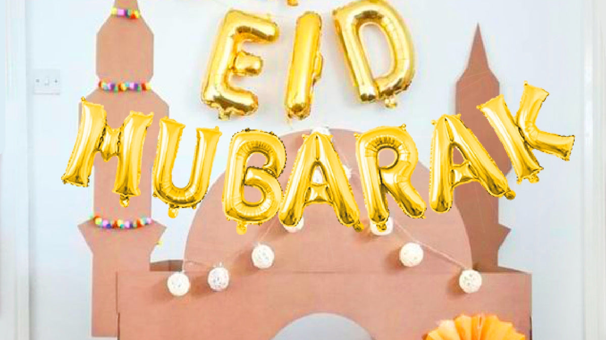 Eid Mubarak Decor foil Balloon